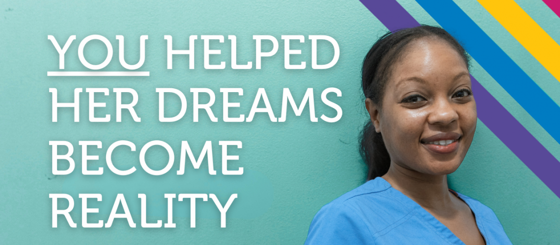 YOU Helped Her Dreams Become Reality (1)